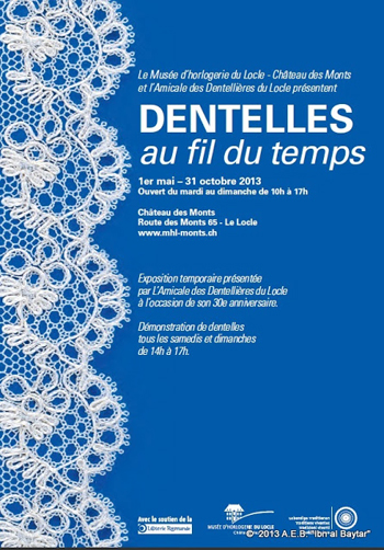 Exhibicións de palilleiras na exposición temporal DENTELLES OU FILS DU TEMPS